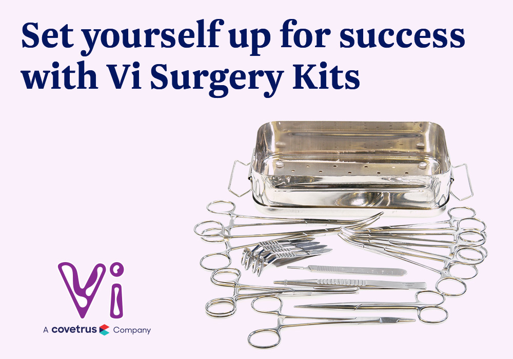 Set yourself up for success with Vi Surgery Kits 1 • Provet Vi NZ